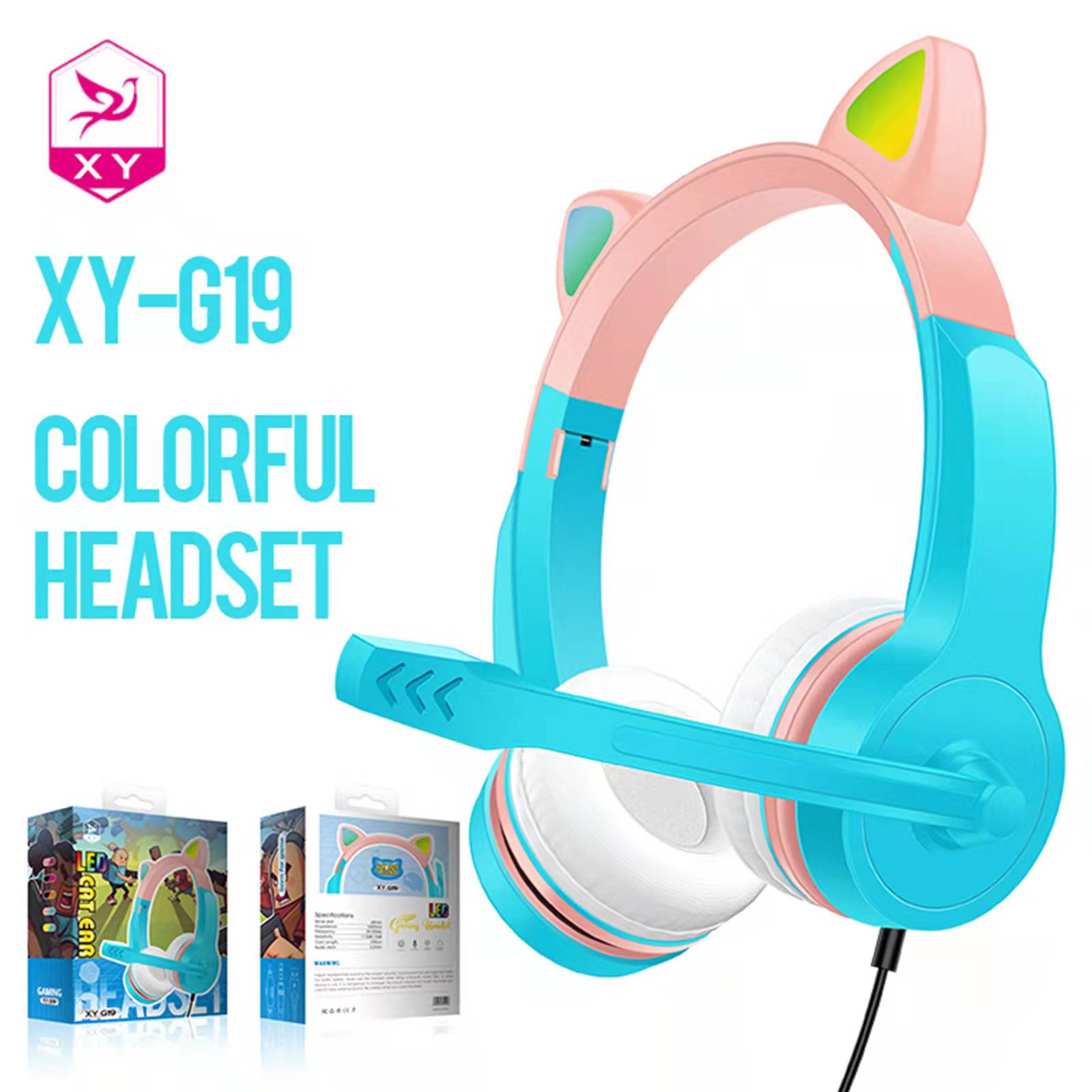 سماعة Cat Ear Usb